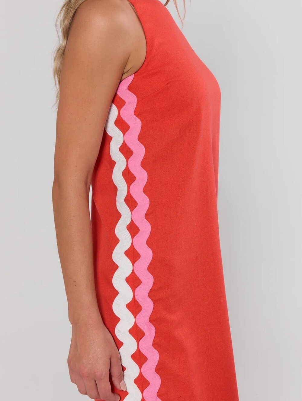 NWOT English Factory Ric Rac Trim Dress - Picture 2 of 5